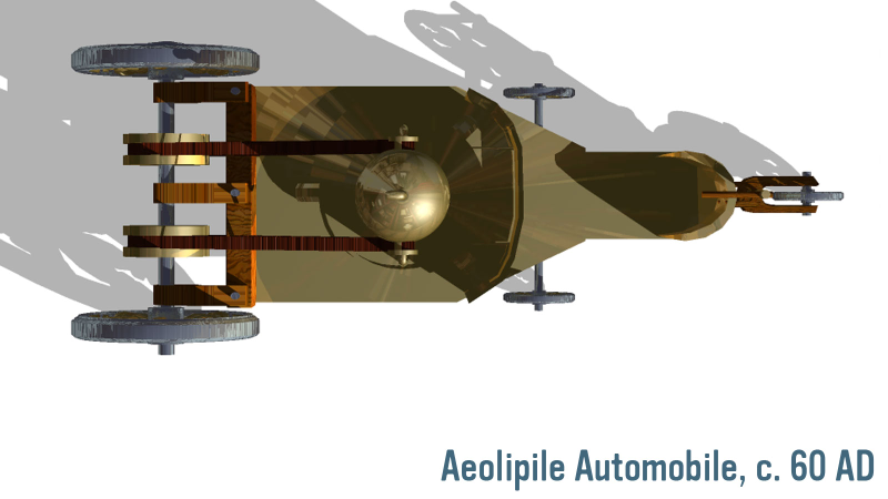 Illustration for article titled The Greeks Had The Technology To Build A Car in 60 A.D.